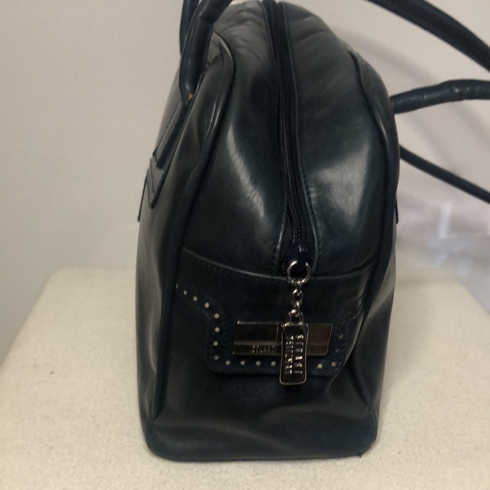 Stuart Weitzman Dark Emerald Green Soft Leather S… - image 6